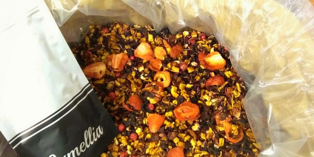 “Tés de Frutas – Un jardín de frutas en una taza de té…”